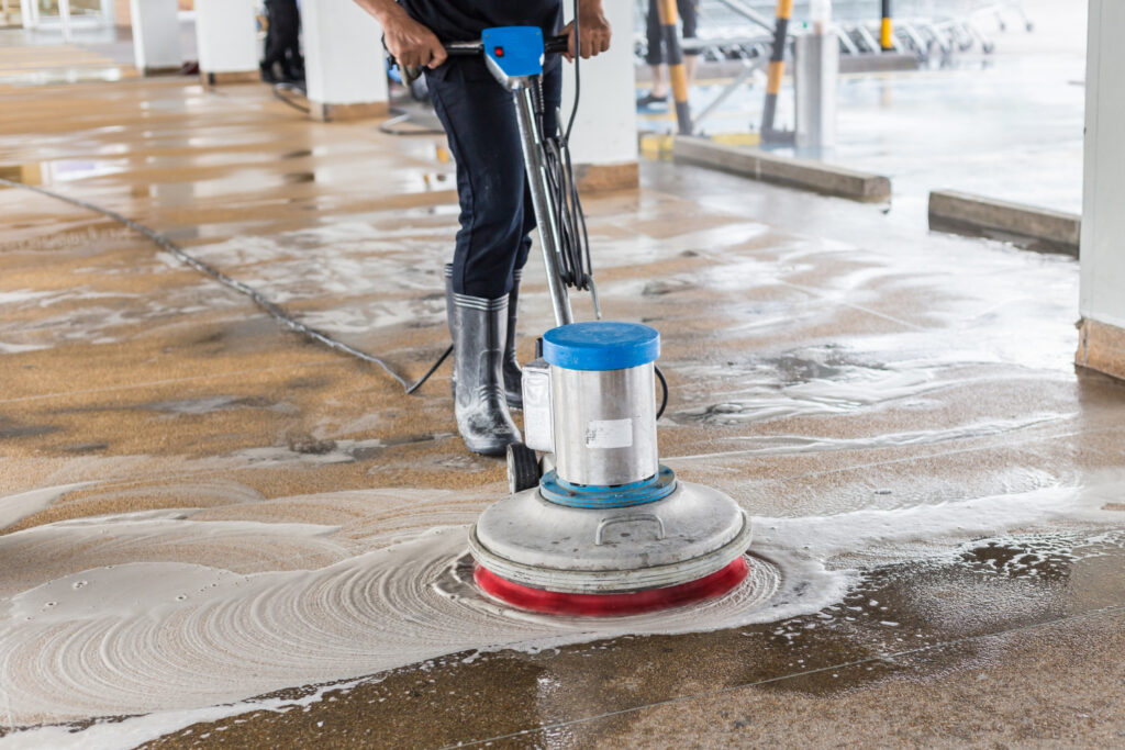 Industrial Flooring Cleaning