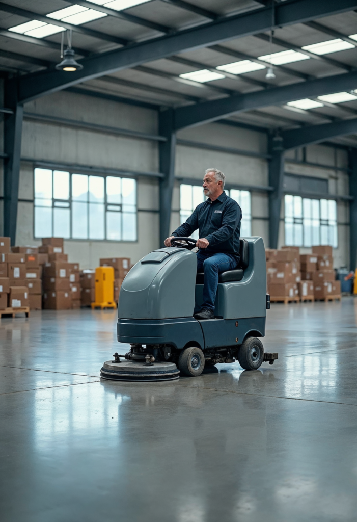 Industrial Flooring Cleaning